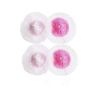 SOLUSTRE 4Pièces Mantles de Lanterne à Gaz pour Camping Couvre Mèche Coton pour Lampe de Gaz Activités Extérieures