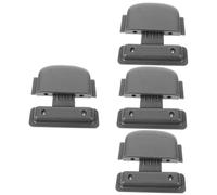 SOLUSTRE 4pièces Verrou De Sécurité Pour Réfrigérateur De Camping-car Système De Latch Pratique Résistant Les Ouvertures Accidentelles Accessoire Pour Véhicules Mobiles