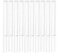 SOLUSTRE 5 Paires de Pinces à Partition en Acrylique Portables pour Piano Fixation de Pages de Musique Accessoires pour Pratiquer un Instrument