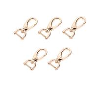 SOLUSTRE 5 pièces Boucles Métal pour Sacs et Valises Remplacements Robustes pour Sangles de Bagages Adaptées à Sacs à Main Colliers Chiens et Projets DIY