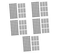 SOLUSTRE 50 Feuilles Film réfléchissant pour Scanner Point de marquage du Film réfléchissant Point de marquage pour Scanner 3D Film Anti Regard Étiquettes réfléchissantes pour Scanner D