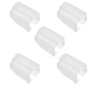 SOLUSTRE 5pcs Protège-stylets de Tourne-disque en Plastique Léger pour Protection D'aiguille de Platine Vinyle, Couvercle de Stylet Adapté Plateau Tournant
