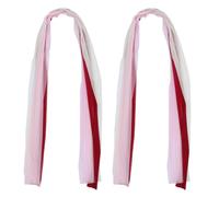 SOLUSTRE 6 Pièces Chemin de Table Bohème en Polyester à Texture Gaufrée, Décoration Polyvalente pour Fête D'anniversaire et Présent de Diplôme Élégant