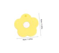 SOLUSTRE 6 pièces Couvre-clés Silicone Fleur Colorés Protection Réutilisable et Flexible pour Clés Standard