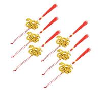 SOLUSTRE 6 Pièces Décoration Suspendue Chinoise Dragon pour an Pendentifs Festifs Intérieurs et Extérieurs Ornement Traditionnel pour Maison et Commerce