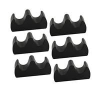 SOLUSTRE 6 pièces Porte-pinceau Plastique pour Calligraphie Chinoise Support et Élégant pour Pinceaux Écriture et Plumes Organisateur de Bureau Polyvalent