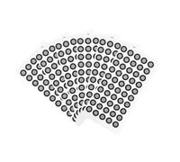 SOLUSTRE 6feuilles Marquage Réfléchissants pour Scanner Accessoires de Numérisation avec Points de Repère Précis Autocollants de Référence pour Positionnement