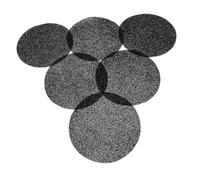 SOLUSTRE 6pièces Filtres à Ronds pour Composteur de Cuisine et Comptoir Lot de Filtres de Rechange pour Seau à Compost et Poubelle à Déchets Alimentaires