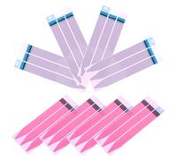 SOLUSTRE 8 feuilles Rubans Adhésifs Batterie pour Téléphone Bandes Adhésives de Remplacement Forte Adhérence Autocollants Arrière Batterie Faciles à Découper et Utiliser