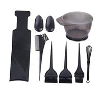 SOLUSTRE 8 pièces Kit de Teinture Cheveux Professionnel Bol Coloration Peigne Balayage Plastique Pinceaux Coiffure Pratiques pour Salon et Usage DIY