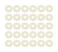 SOLUSTRE 90 Pièces Rondelles en Feutre Circulaires pour Clavier de Piano, Coussins de Nivellement Blanc Protégeant et Évitant Le Contact Métal sur Métal