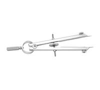 SOLUSTRE à Ressort Facile à Ajuster Pratique en Métal Argenté Jambes Robustes pour Dessin et Design pour Peintres et Designers