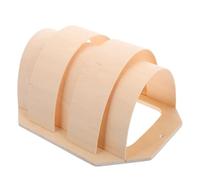 SOLUSTRE Abat-Jour de Sauna en Bois Fin et Léger Cache-Ampoule Décoratif pour Sauna et Hammam Protection Lumineuse pour Espace Détente