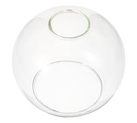 SOLUSTRE Abat Jour Globe Verre Transparent avec Double Ouverture Abat Jour de Remplacement pour Suspension Applique Murale et Luminaire Intérieur
