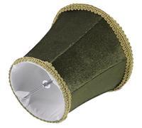 SOLUSTRE Abat-Jour Petit E14 pour Lampe de Bureau en Tissu, Style Rétro Culot pour Applique Murale, Adapté pour Lampe de Table de Chambre Couleur Aléatoire