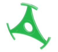 SOLUSTRE Adaptateur Triangle Vert en Plastique pour Platine Vinyle | Pièce de Remplacement Légère, Installation Facile, Format Portable, pour Centre de Disque et Usage Audio