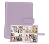 SOLUSTRE Album pour Cartes Photo Kpop avec Pochettes Cases Classeur Rechargeable pour Collection de Cartes Football et Basketball Organisateur Pratique et Élégant