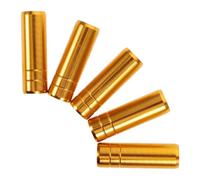 SOLUSTRE Alliage Connecteur de Tête D'épuisette de Pêche L2 5 Pièces | Adaptateur pour Manche de Filet, Conception Polyvalente, Résistance à L'usure Chocs, Couleur Or