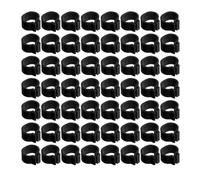 SOLUSTRE Anneaux de Jambe à Clip pour Pigeons en Plastique 10mm, Bagues D'identification Portables pour Oiseaux, Lot de 100 Pièces pour Gestion Avicole et Élevage