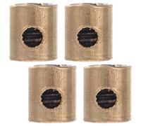 SOLUSTRE Arrêts de Câble de Frein et Installation Facile en Métal Doré 4 Pièces Optimisation de Performance pour Quad et Buggy Sable