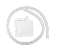 SOLUSTRE Bac à Eau Du Climatiseur Récupérateur D'eau Pour Climatiseur Pan De Vidange Bac De Récupération De Condensats Casseroles Catcher De Condensation Ac Blanche Plastique