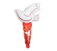 SOLUSTRE Ballons Colombe pour Mariages et Cérémonies de Fiançailles Décorations Festives avec Ballons Torche de Faciles à Gonfler pour Anniversaires et Événements