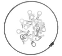 SOLUSTRE Bande Chauffante Thermoscelleuse 3 Mm X 3 M 20 Connecteurs, Élément de Remplacement pour Machine de Scellage Portable, Pièces de Rechange pour Entretien et Découpe Film