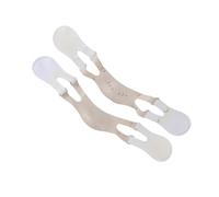 SOLUSTRE Bande Raffermissante Visage en Silicone et Pu, Masque Liftant V pour Prévenir le Relâchement des Joues, Favorise la Circulation Sanguine Lors Lecture Tâches Ménagères