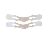 SOLUSTRE Bande Raffermissante Visage en Silicone V, Sangle Professionnelle Lavable pour Lifting du Menton, Ménage ou Lire