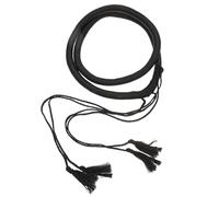 SOLUSTRE Bandeau Turban Arabe pour Hommes PU Résistant Bandeau Arab Shemagh Ajustable pour Maintenir Foulard et Enveloppement Tête Musulman Léger pour Style Dubai et Moyen-orient