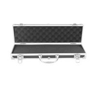 SOLUSTRE Boîte à Outils Aluminium Portable avec Poignée Antidérapante Conteneur de Rangement Étanche Polyvalent pour Outils de Réparation Manucure et Tatouage Mallette Compacte Légère