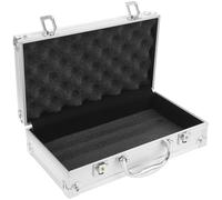 SOLUSTRE Boîte à Pharmacie Grosse Capacité en Alliage D'aluminium Légère et Portable Serrure à Code, Coffret Multifonction pour Rangement D'instruments pour Bureau et École