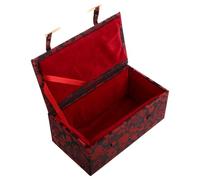 SOLUSTRE Boîte de Rangement en Flanelle Étui Fiable Vintage Capacité Modérée pour Instruments de Musique et Claquettes pour Adultes et Garçon et Filles