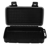 SOLUSTRE Boîte Étanche de Rangement pour Outils Petite Mallette à Outils Résistante aux Chocs avec Fermeture Sécurisée et Joint Imperméable pour Usage Extérieur