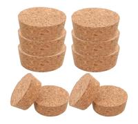 SOLUSTRE Bouchon de Vin en Bois Conique Réutilisable Aspect Naturel Rustique 16 Pièces Joint Hermétique pour Bouteille et Tonneau pour Festivités Élégantes et Usages Créatifs