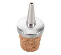SOLUSTRE Bouchon Verseur en Liège pour Bouteille D’Alcool, Doseur de Rechange pour Amers et Spiritueux, Accessoire Bar Maison et Restaurant, Bec Verseur Précis pour Cocktail et Huile,