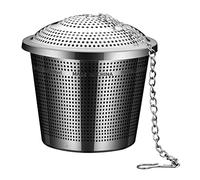 SOLUSTRE Boule d'Assaisonnement en Acier Inoxydable 304 Passoire à Épices Chaîne Suspendue pour Infuser Thé et Assaisonnements Utile Cuisine et Marmite Accessoire Pratique