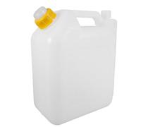 SOLUSTRE Bouteille Doseuse D'huile 4l avec Tuyau pour Débroussailleuse et Tarière, Design Anti-Fuite en Abs, Grosse Capacité pour Mélange Précis de Carburant
