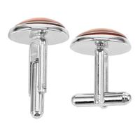 SOLUSTRE Boutons de Manchette Facile à Utiliser en Alliage de Zinc pour Homme Arc-en-Ciel Paire Accessoire Polyvalent pour Chemises Classiques