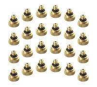 SOLUSTRE Buse de Pulvérisation Laiton 20 Pièces 0,3 CM pour Aération et Pulvérisation Jardin Basse Pression