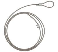 SOLUSTRE Câble Métallique pour Panier de Basket en Acier Résistant, Corde de Fixation Polyvalente pour Cerceau de Basket Intérieur et Extérieur, 1 Set Argenté