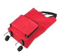 SOLUSTRE Caddie de Courses et Facile à Transporter avec Grosse Capacité Pliable à roulettes Robuste Shopping Transport de Légumes