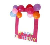 SOLUSTRE Cadre Photo Kit Décoratif Style pour Anniversaire An Jours Accessoires de Fête pour Décoration et Ambiance Joyeuse