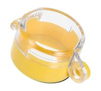 SOLUSTRE Capot Protecteur Transparent pour Bouton Arrêt Urgence Couvercle de Protection Robuste et Facile à Installer pour Appareils Électriques et Machines Industrielles