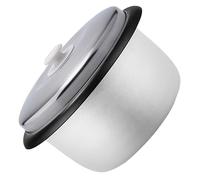 SOLUSTRE Casserole Cuiseur Antiadhésive avec Couvercle Pot Intérieur Multifonction pour Cuisson Riz Gâteau et Soupe Accessoire pour Autocuiseur Électrique Compact à Usage Domestique