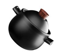 SOLUSTRE Casserole pour Cuisson à Feu Doux Pot à Ragoût Robuste pour Bouillies et Plats Mijotés pour Cuisine à