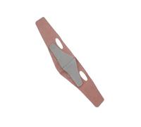 SOLUSTRE Ceinture de Lifting Visage en Polyester Rouge Double Menton Circulation Sanguine, pour Lecture et Sommeil