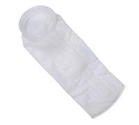SOLUSTRE Chaussettes Filtrantes pour Aquarium d'eau Douce et Tropicale, Paquet Filtrants Réutilisables en PP Blanc, Filtre à Mailles Ultra-Fines pour Particules Flottantes et Restes