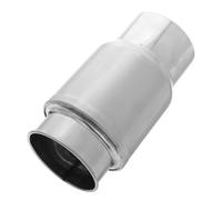 SOLUSTRE Cheminée Coude Tuyau D’aération Coude de Cheminée de Poêle Tube Ondulé Allongé en Acier Inoxydable, Clapet Anti-retour, Résistance Sismique, pour Chauffe-eau à Gaz et Conduit