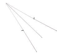 SOLUSTRE Chevalet sur Pied Pliable en Alliage D'aluminium, Blanc, Portable | Présentoir de Table, Support de Sol pour Panneau, Stable, Facile à Ranger, pour Voyages et Cours